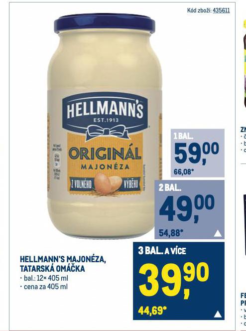 HELLMANN'S MAJONZA