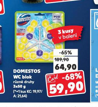 DOMESTOS WC BLOK