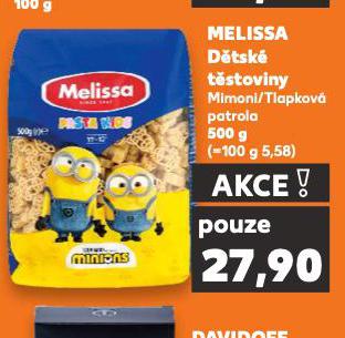 MELISSA DTSK TSTOVINY