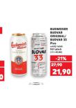 PIVO BUDWEISER BUDVAR ORIGINAL