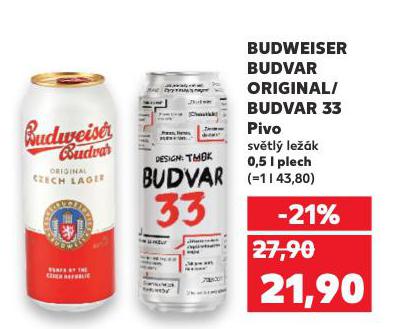 PIVO BUDVAR 33