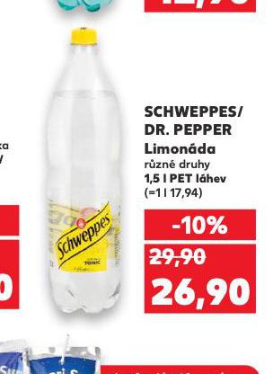 SCHWEPPES / DR. PEPPER LIMONDA