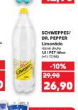 SCHWEPPES / DR. PEPPER LIMONDA