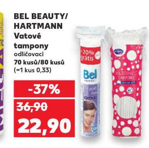 BEL BEAUTY / HARTMANN VATOV TAMPONY