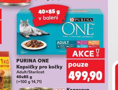 PURINA ONE KAPSIKY PRO KOKY