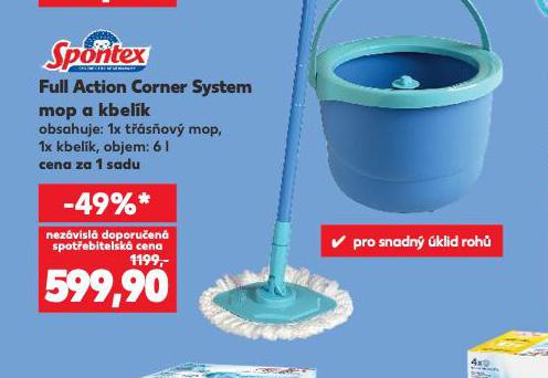 FULL ACTION CORNER SYSTEM MOP A KBELK