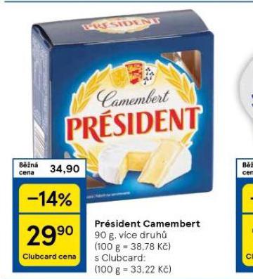 PRSIDENT CAMEMBERT