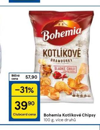 BOHEMIA KOTLKOV CHIPSY