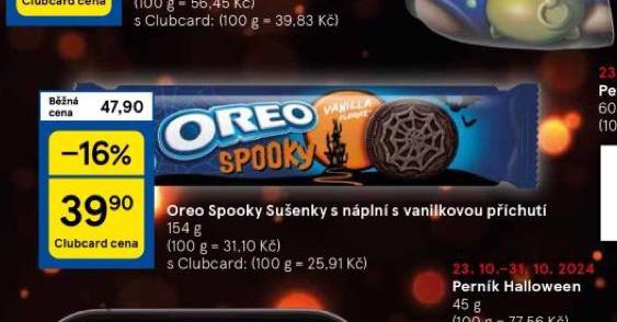 OREO SPOOKY SUENKY S NPLN S VANILKOVOU PCHUT