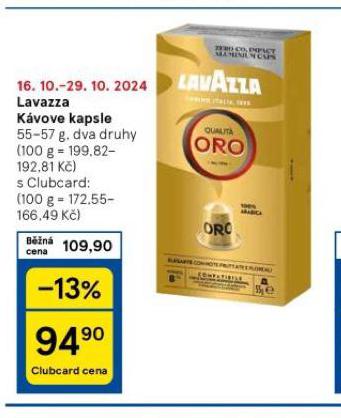 LAVAZZA KVOV KAPSLE