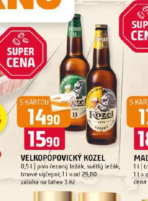 PIVO VELKOPOPOVICK KOZEL