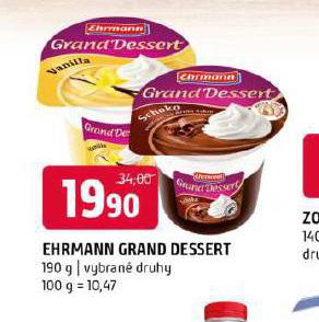 EHRMANN GRAND DESSERT