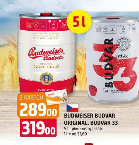 PIVO BUDVAR 33