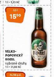 PIVO VELKOPOPOVICK KOZEL