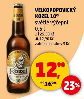 PIVO VELKOPOPOVICK KOZEL 10