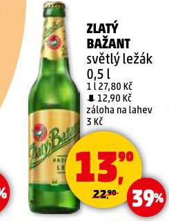 PIVO ZLAT BAANT