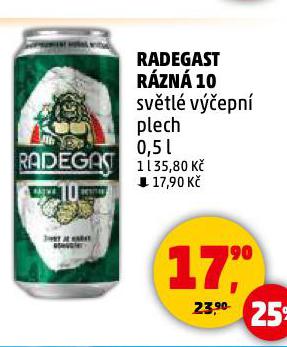 PIVO RADEGAST RZN 10