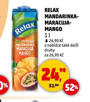 RELAX MANDARINKA-MARACUJA-MANGO