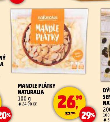 MANDLE PLTKY NATURALIA