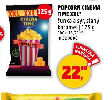 POPCORN CINEMA TIME XXL