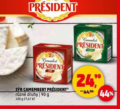 SR CAMEMBERT PRSIDENT