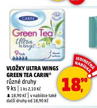 VLOKY ULTRA WUNGS GREEN TEA CARIN