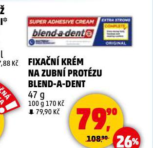 BLEND A DENT FIXAN KRM NA ZUBN NHRADY