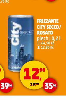 FRIZZANTE CITY SECCO / ROSATO