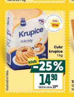 CUKR KRUPICE