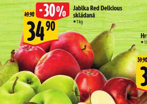 JABLKA RED DELICIOUS