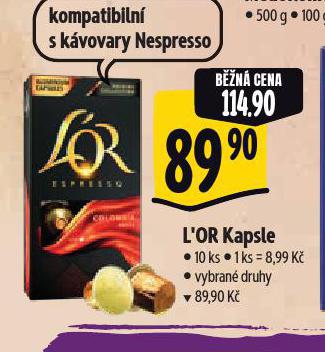 L'OR KVOV KAPSLE