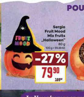 SERGIO FRUIT MOOD MIX FRUITS HALLOWEEN