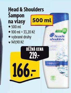 HEAD & SHOULDERS AMPON NA VLASY