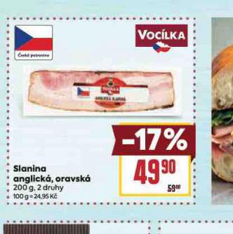 SLANINA ANGLICK, ORAVSK