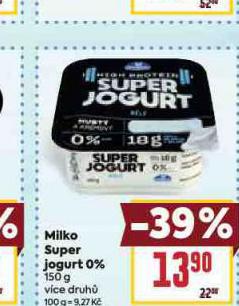 MILKO SUPER JOGURT 0%