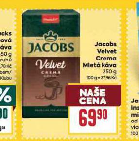 JACONS VELVET CREMA MLET KVA