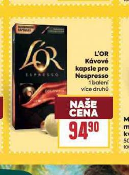 LOR KVOV KAPSLE PRO NESPRESSO