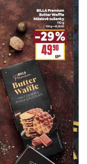 BILLA PREMIUM BUTTER WAFFLE MSLOV SUENKY