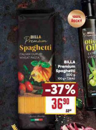 BILLA PREMIUM SPAGHETTI