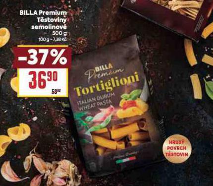 BILLA PREMIUM TSTOVINY SEMOLINOV