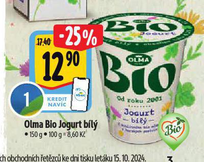 OLMA BIO JOGURT