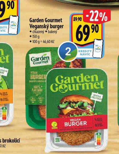 GARDEN GOURMET BURGER VEGAN