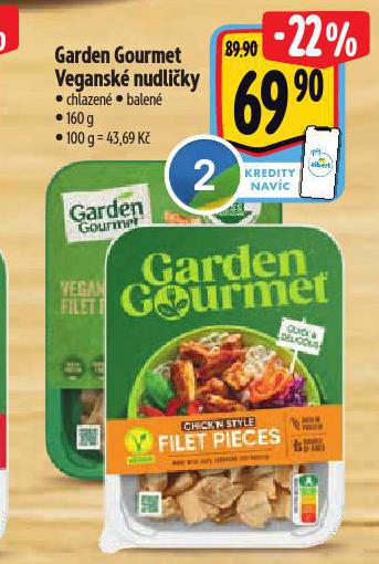 GARDEN GOURMET VEGANSK NUDLIKY