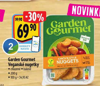 GARDEN GOURMET VEGANSK NUGETKY