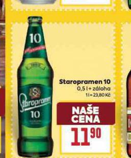 PIVO STAROPRAMEN 10