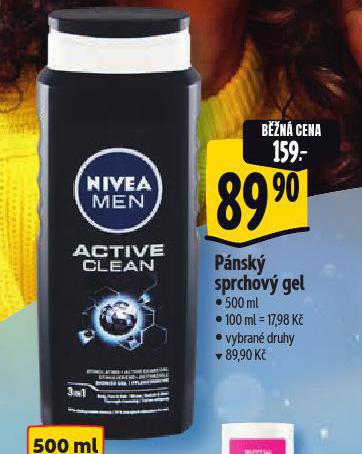 NIVEA SPRCHOV GEL