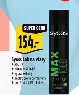 SYOSS LAK NA VLASY