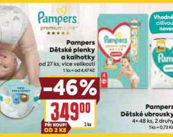 PAMPERS DTSK PLENKY