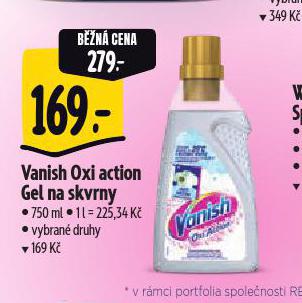 VANISH OXI ACTION ODSTRAOVA SKVRN