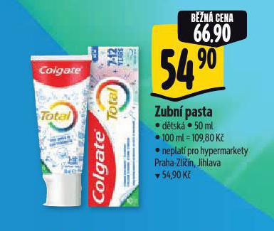 COLGATE ZUBN PASTA